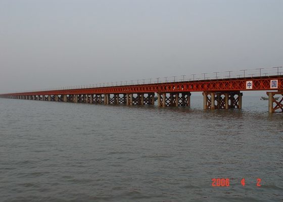7.35m Q345B ASTM Portable Steel Bridge